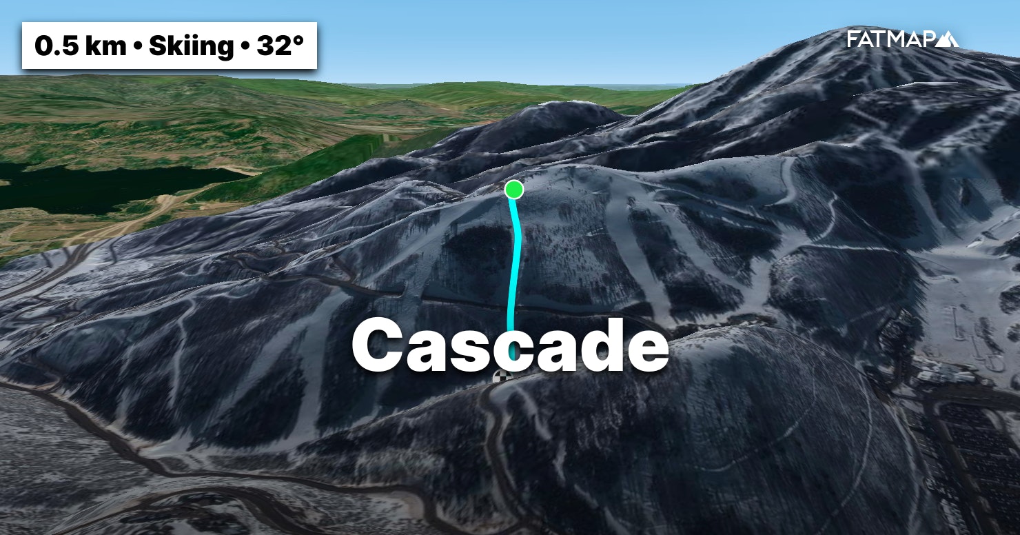 Cascade Outdoor Map And Guide FATMAP   15308 