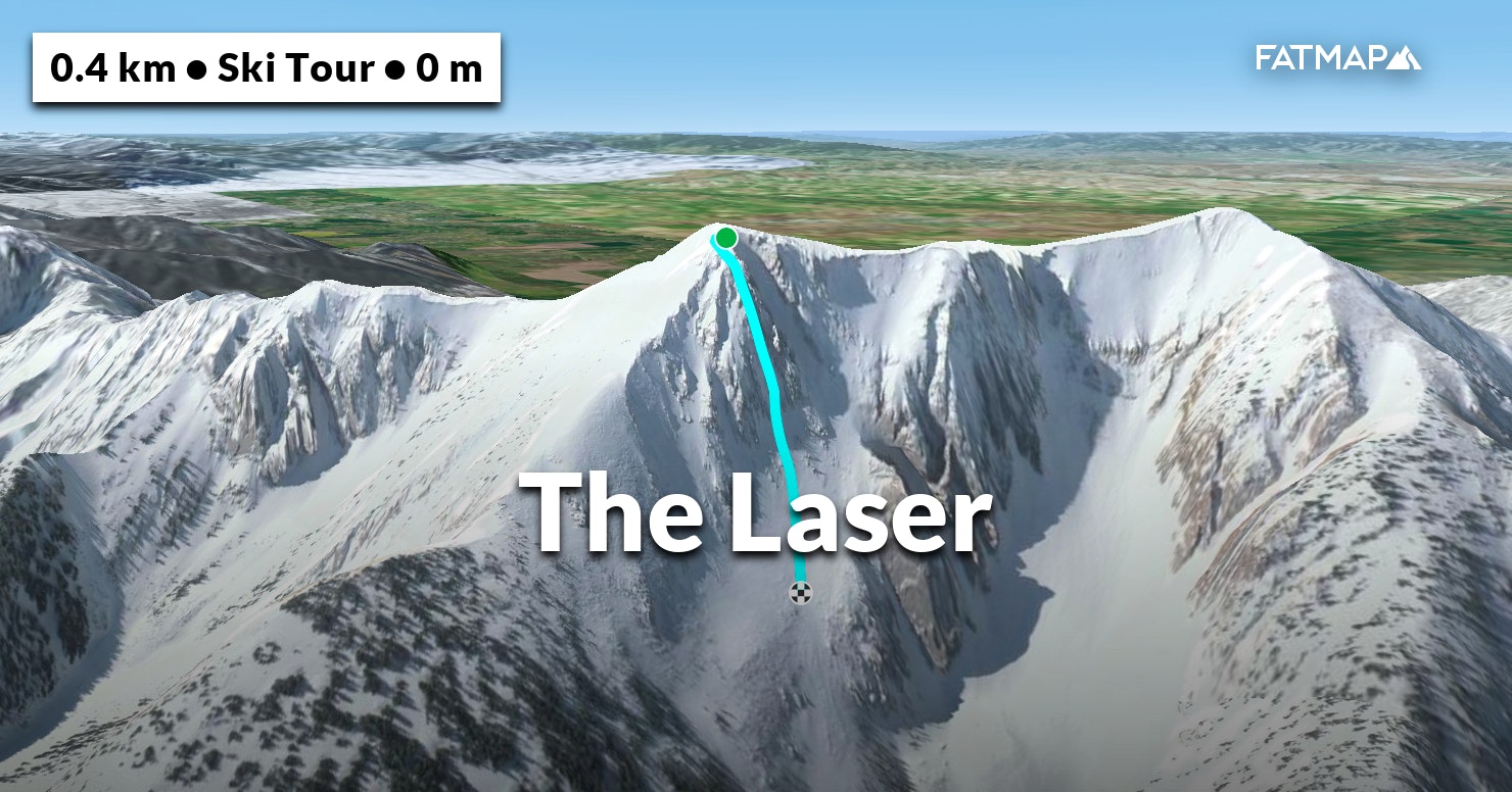 The Laser Outdoor Map And Guide FATMAP   24697 