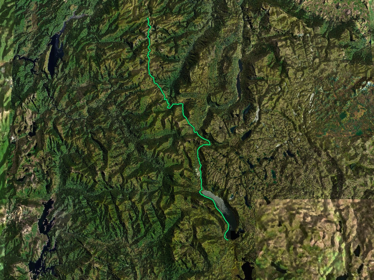 Overland Track Hiking Route In Tasmania FATMAP   26348 Blank 