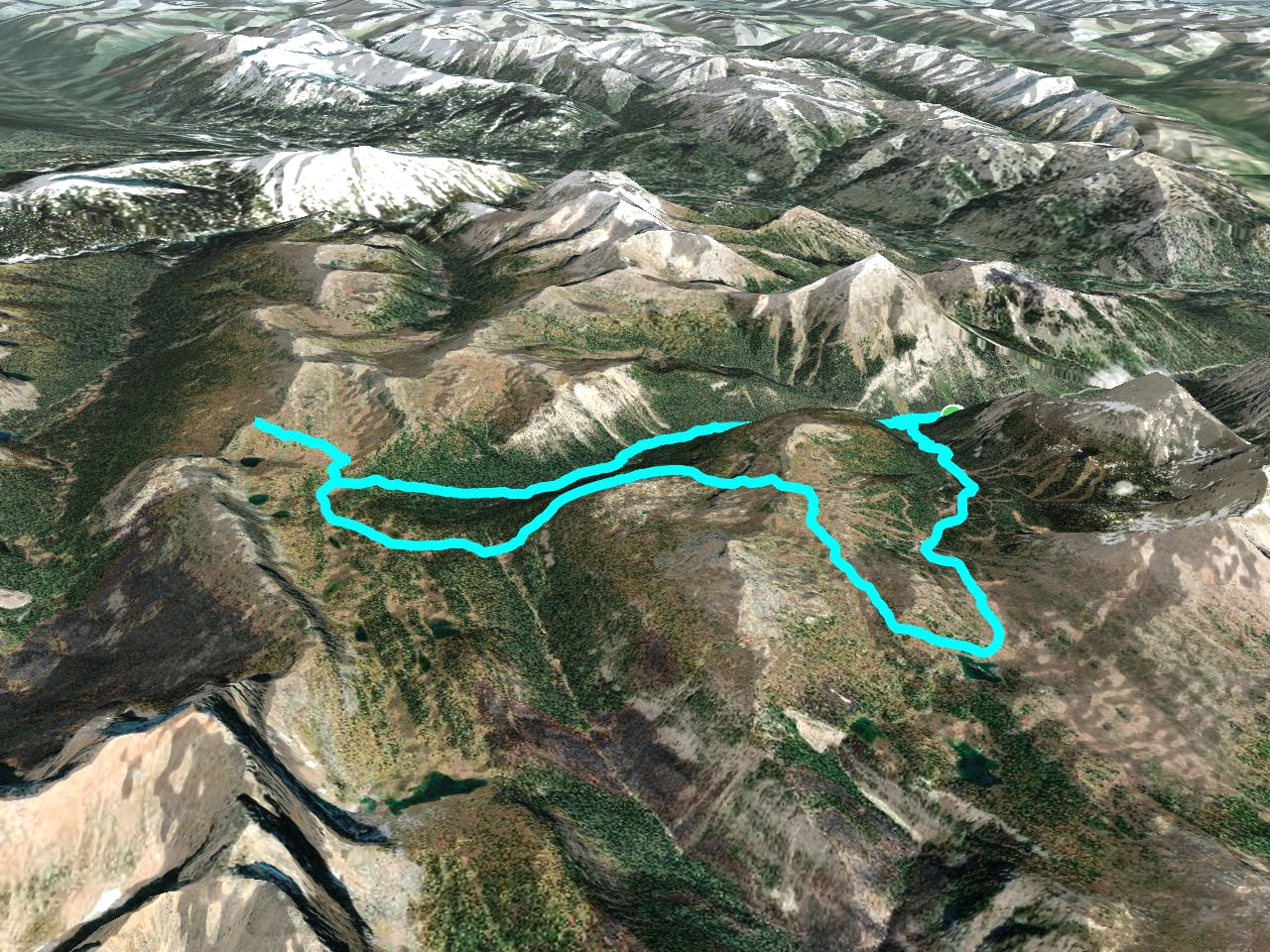 Healy Pass Map