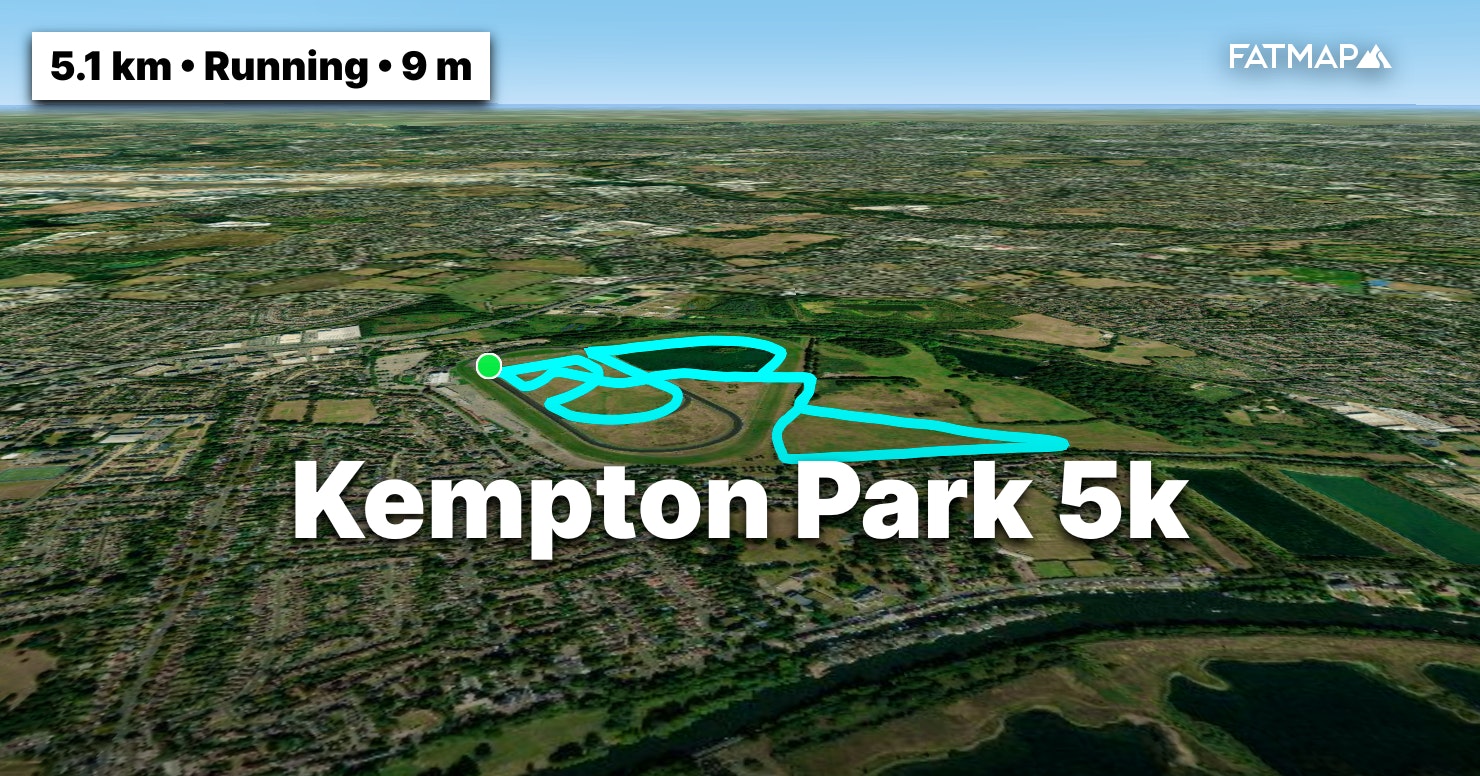 Kempton Park 5k Outdoor Map And Guide FATMAP   2909158 