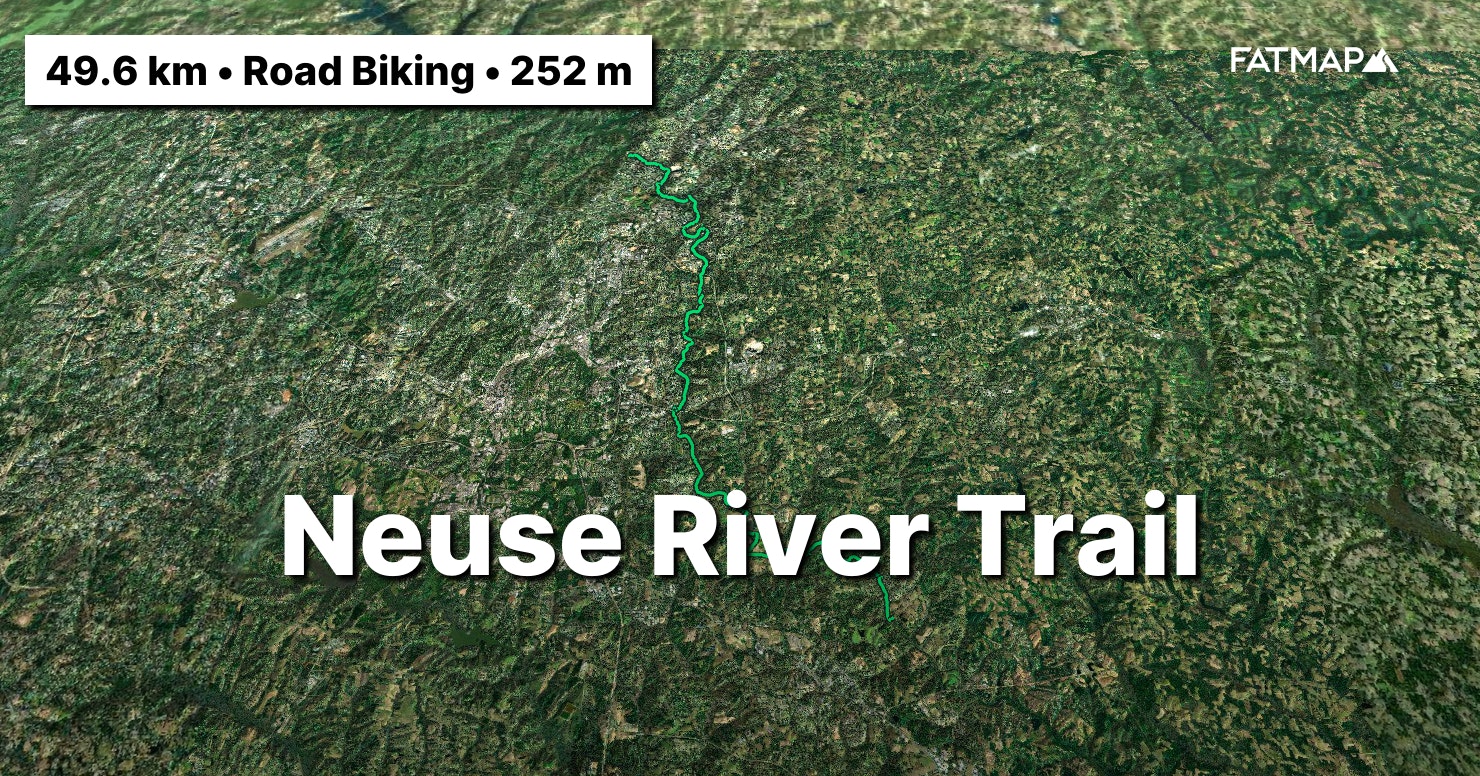 Neuse River Trail Outdoor Map And Guide FATMAP   3175244 