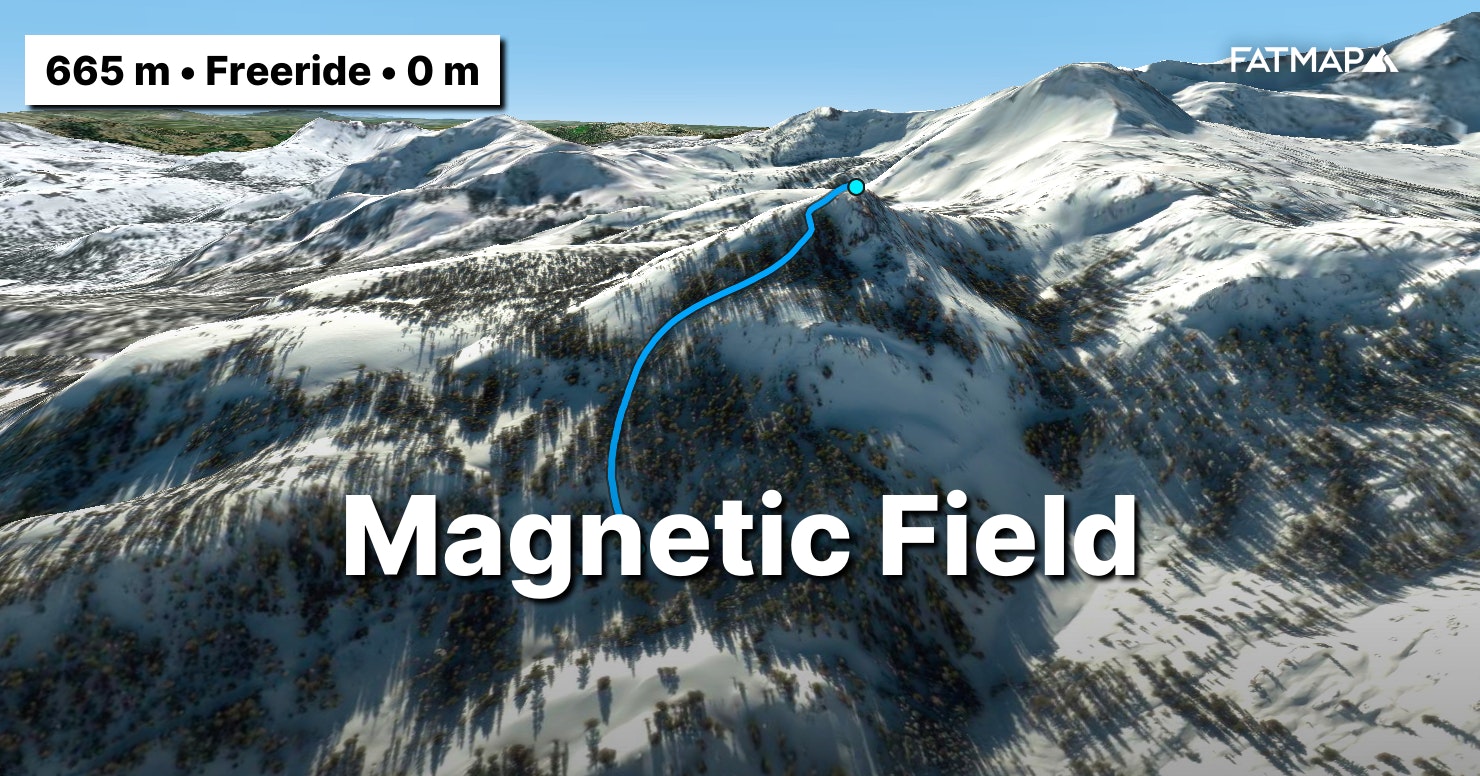 Magnetic Field Outdoor Map And Guide FATMAP   3538231 