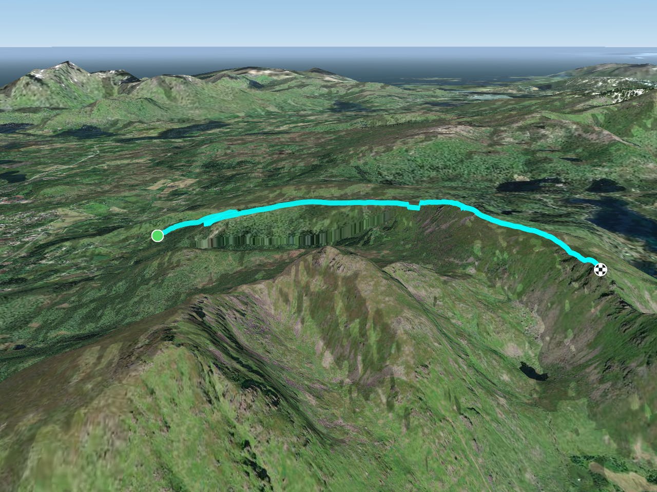 Finngluntan Summit Trail Map