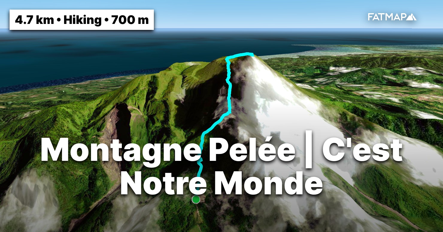 Montagne Pel E C Est Notre Monde Outdoor Map And Guide Fatmap